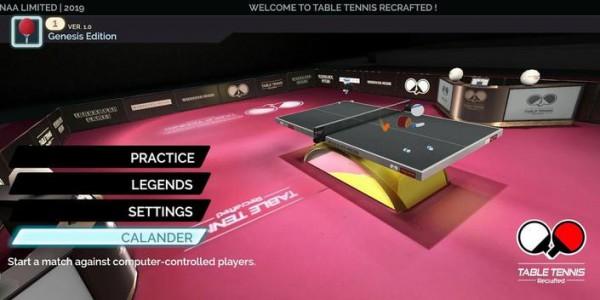 table tennis recrafted genesis edition 2019(乒乓球创世纪2019正式版) 1.043免费版截图1
