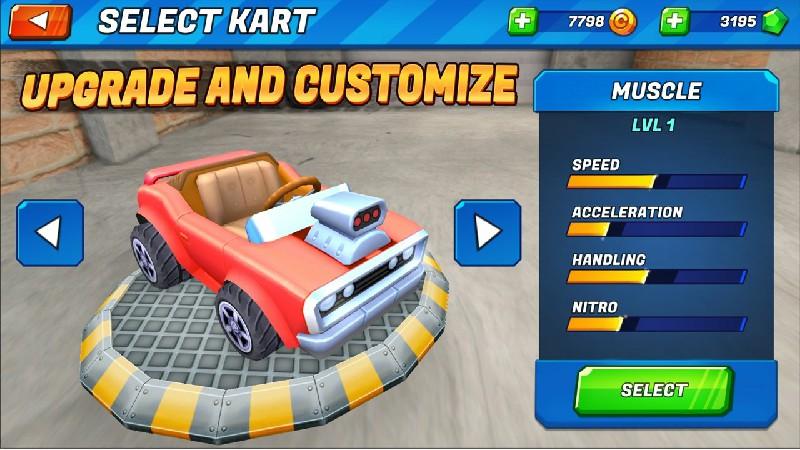Boom Karts(多人卡丁车解锁车辆版) 0.51安卓版截图2