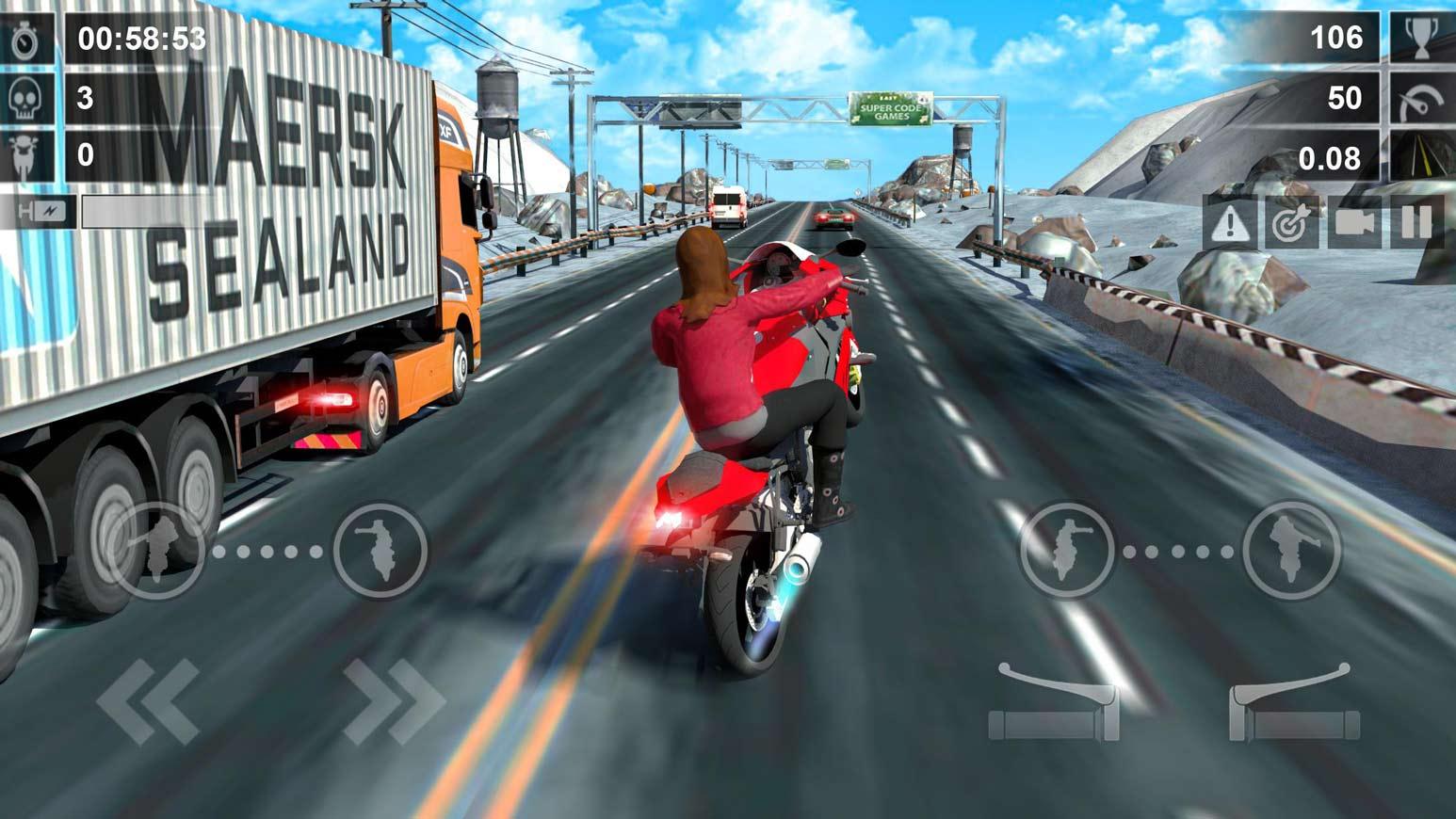 Road Rash(冲撞路霸赛车3D大量货币版) 1.8安卓版截图3