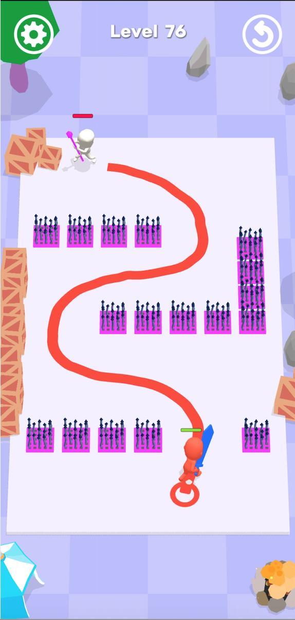 Draw Clash: One Man Army 3D(3D绘制冲突免广告跳过关卡版) 0.195安卓版截图2