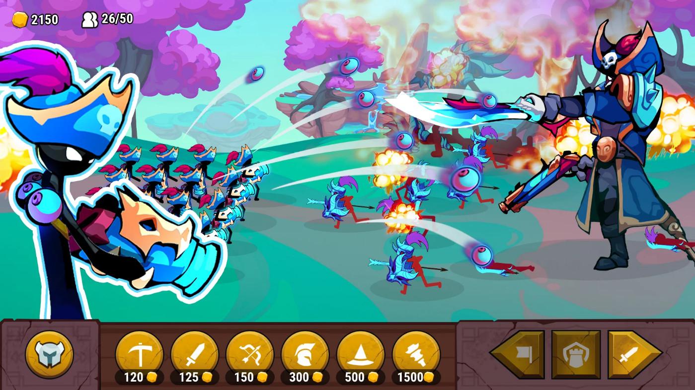 火柴人战争帝国无限E币版1.13.10 无限金币版截图0