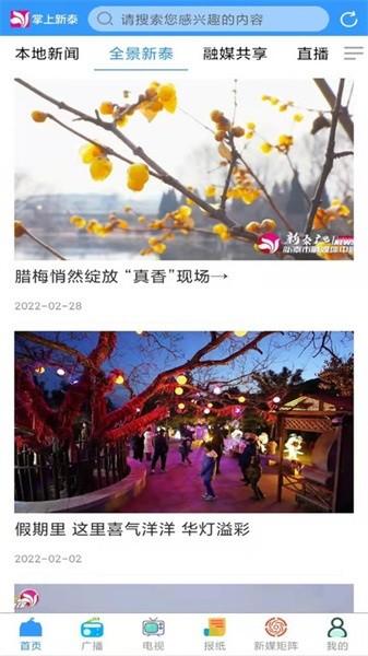 掌上新泰app