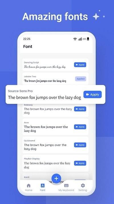 keyboard font手机版下载