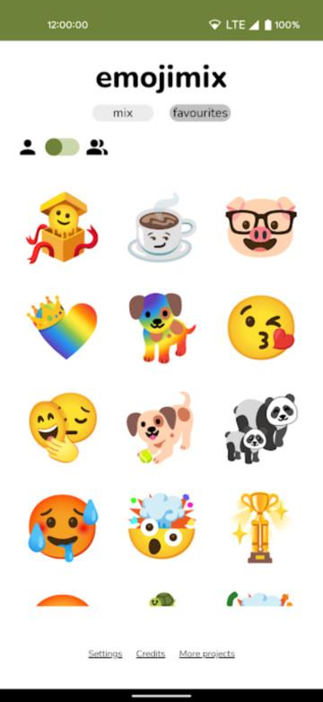 emojimix表情包生成器