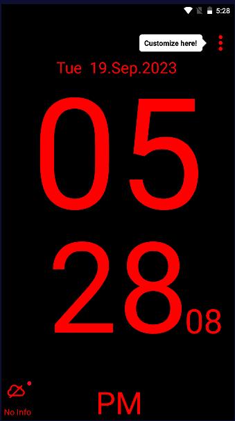 巨大的数字时钟软件(Huge Digital Clock)