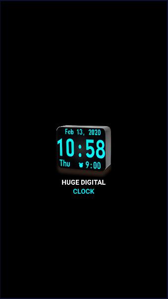 巨大的数字时钟软件(Huge Digital Clock)