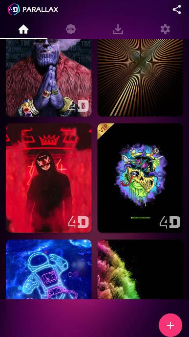 超级4d视觉壁纸会员解锁版(4D Parallax Wallpaper)