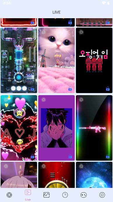 4d视觉效果齿轮动态壁纸app(4D Parallax Wallpaper)