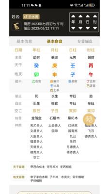 一讯八字软件手机版免费下载安装最新版本