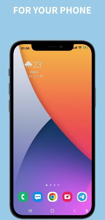 仿ios状态栏软件