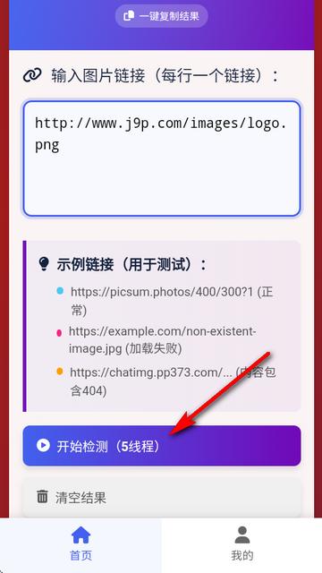 图片链接检测状态 图片链接检测状态