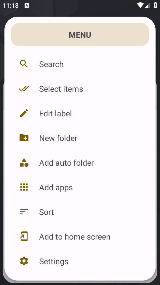 Folder in Folder