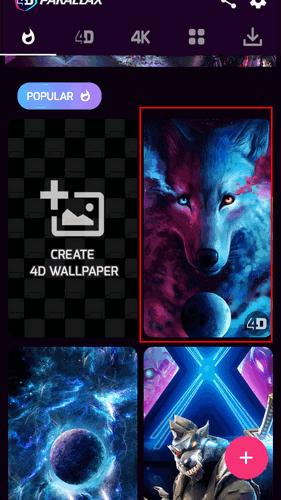 超级4d视觉软件(4D Parallax Wallpaper)