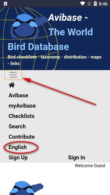 Avibase世界鸟类数据库官方版 Avibase世界鸟类数据库官方版