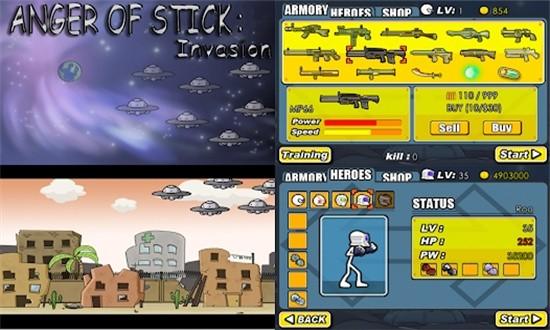 狂怒火柴人手游(AngerOfStick)截图0