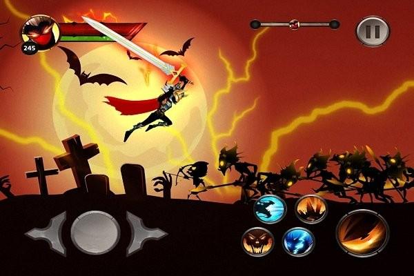 火柴人传说暗影战争内置菜单版本(stickman legends)截图2