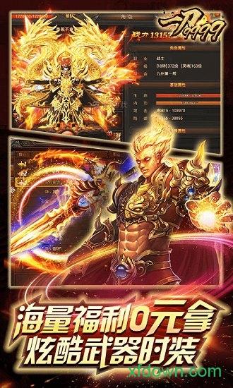 一刀9999级传奇游戏截图0