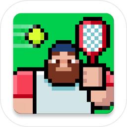 像素网球小游戏(timber tennis)