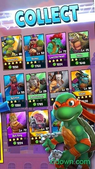 忍者神龟突变疯狂手游(tmnt)截图0
