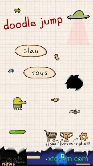 涂鸦跳跃国际版(doodle jump)截图0