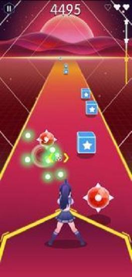 舞蹈跑酷射击手游截图1