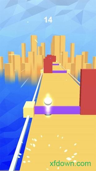 节奏跳球3d截图0
