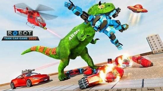 坦克机器人战斗(tank robot car game 2020)游戏截图0