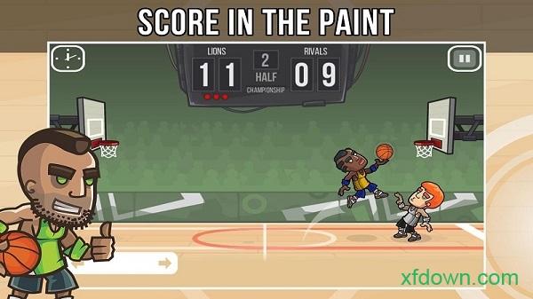 篮球之战中文版(Basketball Battle)截图1