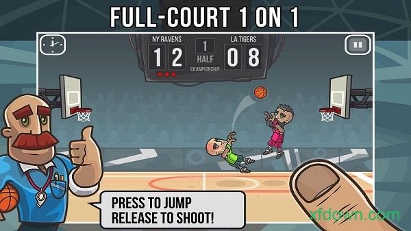 篮球之战中文版(Basketball Battle)截图2