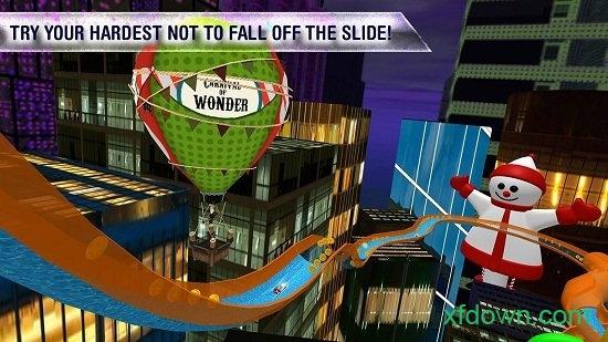 水滑梯冒险3d无限金币版截图0