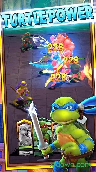忍者神龟突变疯狂手游(tmnt)截图1