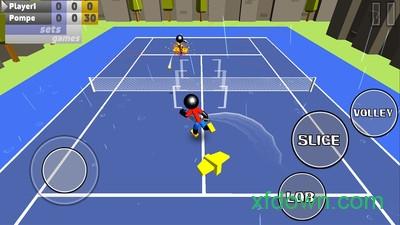火柴人3d网球(Stickman 3D Tennis)截图3