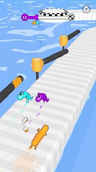 香肠人快跑最新版截图0