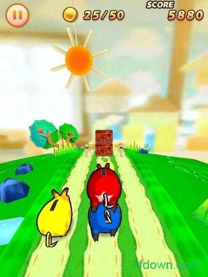 猪猪赛跑手游截图1