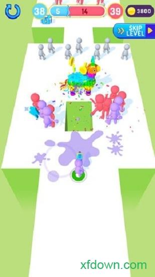 彩弹射击乱斗截图0