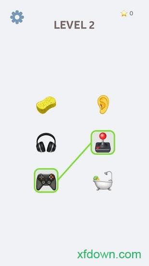 烧脑游戏表情连连看截图1
