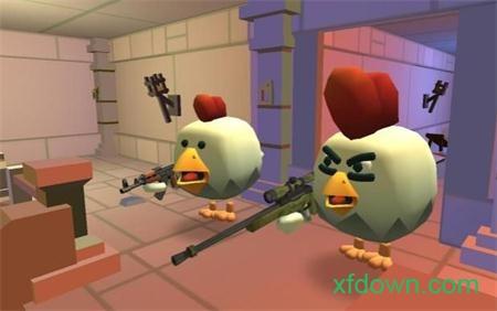 公鸡交火大战(roosters firefight)截图0