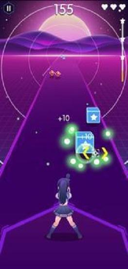 舞蹈跑酷射击手游截图2