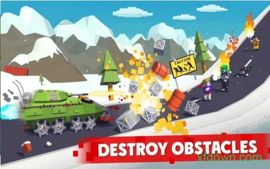 僵尸像素生存(Zombie Derby: Pixel Survival)游戏截图2
