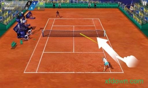 指尖网球3d(tennis 3d )截图1