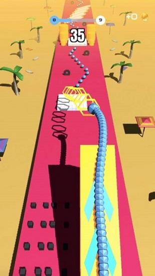 蛇蛇爱跑酷最新版(贪吃蛇跑酷)截图0