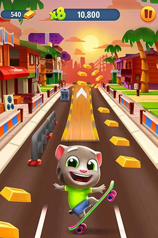 汤姆猫跑酷内购版截图1