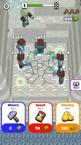 采矿冲刺3D无限制破解版截图1