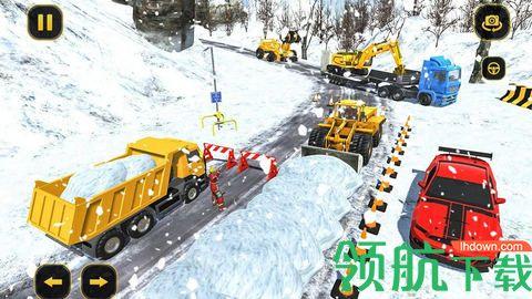 扫雪驾驶模拟中文版截图1