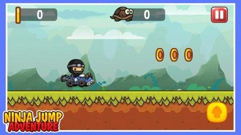 忍者跳跃冒险无限金币版截图2