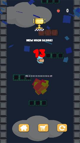 不断向上跳游戏无敌版截图1