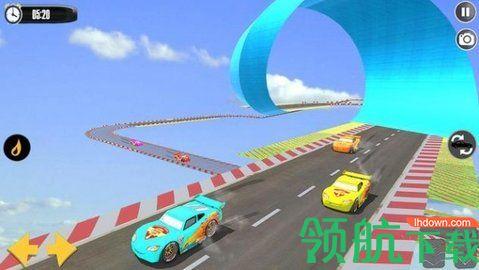 跑车特技冲刺游戏安卓版截图2