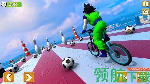 超级英雄BMX自行车赛中文版截图2