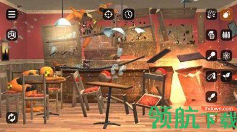 房间毁灭模拟器游戏破解无广告版截图2