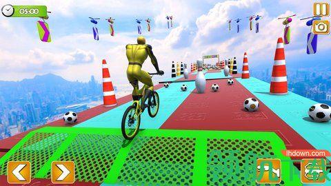 超级英雄BMX自行车赛中文版截图1